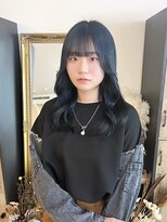 ミョンシル&nbsp;【myonsil 松本】韓国レイヤー/ネイビーブルー