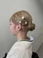 オブ ヘアー 自由が丘 ウエスト(Of HAIR WEST)&nbsp;ヘアセットや着付けなどもお任せ下さい！