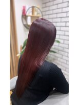 エルモ 北千住(Elmoo)&nbsp;Cherry red（艶髪縮毛矯正/髪質改善/TOKIOトリートメント)