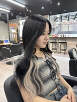 ラピス 大阪心斎橋店(Lapis)&nbsp;「REIYA」ボブからロングに！インナーエクステでワンポイント