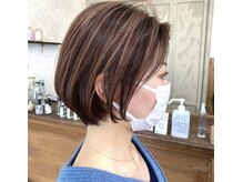 ≪カットスタイルNo.2≫＊アイロン要らず＊丸みショート！［和歌山/ショート］