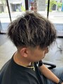 シンクビューティービースト 元町店(sync beauty:beast) ハイライト/縦落ちツイスト。