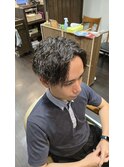 メンズツイストスパイラル　HOMMEHAIR２ｎｄ江ヶ崎