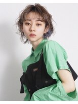 イル(ill)&nbsp;ウルフ ボブ インナー ブルー