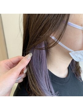 アッシュ 北千住店(Ash) パープルシルバーカラー