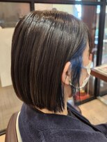 アットウィルヘアー(at will hair) インディゴブルー・インナーカラー