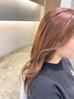 プレフェレプレフェ(prefere prefe)&nbsp;ピンクベージュロングヘア