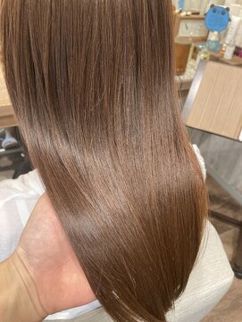 ユーリカ リチェルコ 四天王寺前夕陽ケ丘店 髪質改善トリートメント/ベージュブラウン