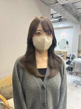 ハッチ(HACCH) 立川で叶うレイヤーと色持ち良い艶カラー☆立川/立川南口