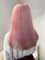 ベレーザ 渋谷(BELEZA)&nbsp;11423髪質改善ストレートラベンダーミルクティーホワイトピンク