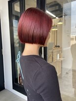 スタイルジャパン 新都心店(style JAPAN)&nbsp;ボブ×レッドピンクカラー