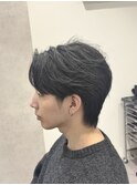毛流れ×束感センターパート