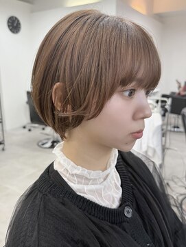 クレム 博多駅店(ChLem) 柔らか丸みショートボブ【博多ショート】