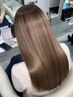 【艶髪　髪質改善】カット＋カラー＋髪質改善　￥22000→ ￥11000