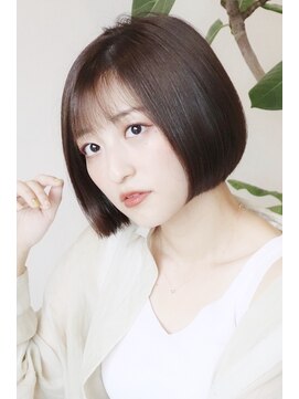 アイ(I.) 【 I. 】30代からのナチュラル前下がりショートボブ 川口