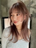 ウェイビーズ(WAVY'S)&nbsp;xカット/ホワイトグレージュ/レイヤーカット/チェリーブラウン