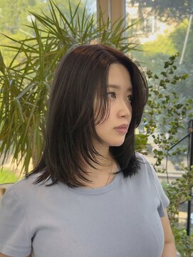 シンヘアー(SHIN HAIR) 【SHIN HAIR】ミディアムレイヤー