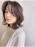 シアーグレージュ×ボブミディ