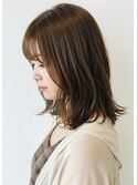 30代40代50代ミディアムレイヤー髪質改善酸性ストレート縮毛矯正