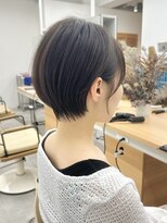 メグリ(MEGULI)&nbsp;マッシュショート【相馬】　＃小顔補正立体カット＃仙台髪質改善