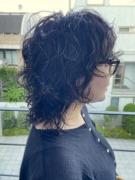 ナループロアボタン(Nalu pu loa BOTAN) レイヤーパーマ/ウルフレイヤーパーマ