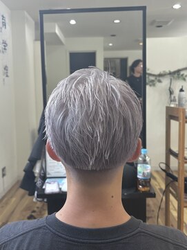 スウェル 千葉店(Swell) 透明感シルバーショート