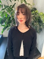 ラヴィズム 長岡店(LUVISM)&nbsp;韓国/顔周りレイヤー/ダブルカラー/ベージュ/前髪新潟長岡宮関