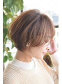 ワンサイドショート/ボブ/ブランジュ/ダブルバンク 表参道/青山