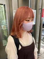 インク(inc)&nbsp;コーラルピンク/レイヤー