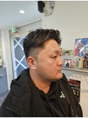アップバングショート