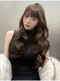 大宮ワンホンヘア/レイヤーカット/アッシュブラウン