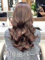 エース 梅田(ace)&nbsp;コテ巻き風パーマ /韓国風パーマ/デジタルパーマ/レイヤーカット