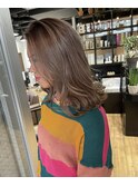 デザインカラーハイライトカラーケアブリーチダブルカラー渋谷
