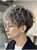 ハイライトニュアンスパーマ