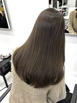 ディジョン 自由ヶ丘(Dijon)&nbsp;韓国顔まわりレイヤーカットグレージュオリーブベージュブラウン