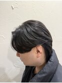 曲がる縮毛矯正×センターパートウルフ