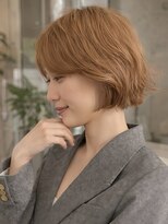 ロビー 表参道(ROBBY)&nbsp;ニュアンスボブパーマ/前髪パーマ/ボブレイヤー/ボブ/ショート