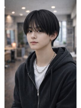 リリー シンジュク(Lilly) 【Lilly新宿】＃センターパート＃韓国＃マッシュ＃メンズ