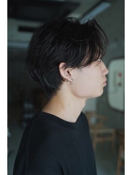 クオル キャスト 熊本(QOL×cast) 毛流れセンターパートニュアンスパーマ