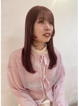 シー(cie) pink color レイヤー