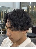波巻きパーマ/メンズパーマ