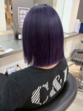 ラック 津田沼(LUCK) ラベンダーダブルカラーインナーカラーケアブリーチ