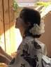 【お祭りヘアセット】30分簡単ヘアアレンジ☆