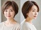 レヴィア(REVIA)の写真/伸びても気になりづらい白髪ぼかし★明るめベージュとミルクティーベージュで輝く◎