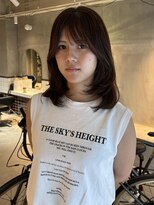 ミュー(miμ)&nbsp;ミディアムでも出来るザクザクレイヤースタイル