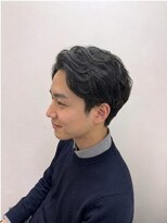 アッシュ 八王子みなみ野店(Ash)&nbsp;センターパート×フェザーパーマ　八王子みなみ野