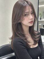 オーブ ヘアー アズール 吉祥寺店(AUBE HAIR azul) レイヤー×ミルクティー