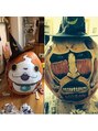 ハッピーメーカー(Happy Maker) 毎年店頭に置くハロウィンのカボチャにペイントしてます。