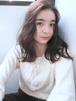 コス(kos) 透け感モーヴアッシュ