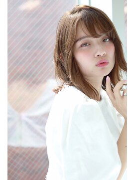 ネオリーブ アンド 渋谷店(Neolive &) 【Neolive & 渋谷店】伸ばしかけ×うぶバング